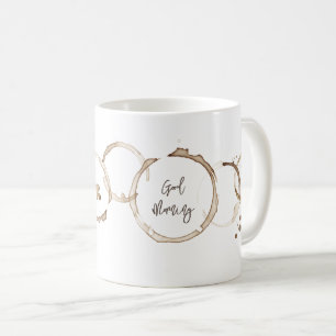 Coffee Rings GOOD MORNING Office Home Fun Mug