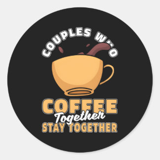 Coffee Roaster Barista Roasting Cafe Coffee Classic Round Sticker