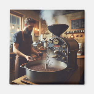 Coffee Roaster Magnet