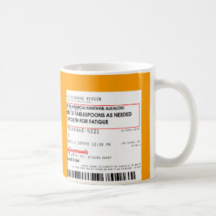 Coffee Rx Prescription Mug