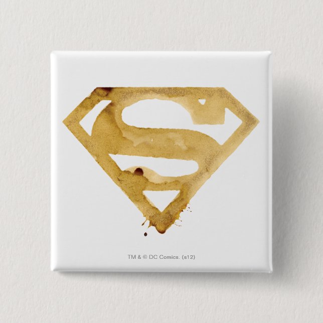 Coffee S Symbol 15 Cm Square Badge (Front)