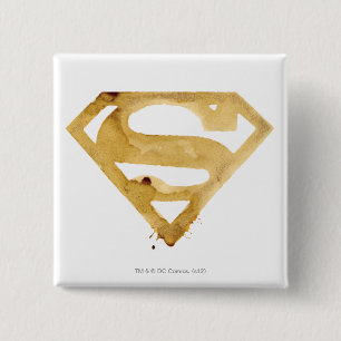 Coffee S Symbol 15 Cm Square Badge