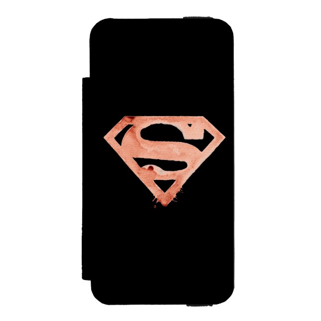 Coffee S Symbol - Red Incipio iPhone Wallet Case (Folio Front)