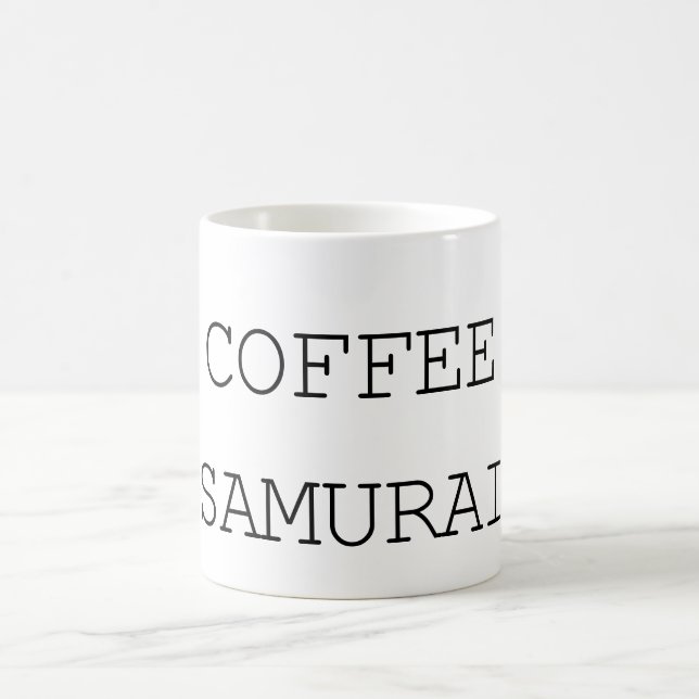 Coffee Samurai Coffee Mug (Center)