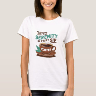 Coffee Serenity in Every SIP T-Shirt