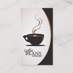 Coffee Shop & Bakery Business Cards