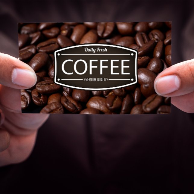 Coffee Shop | Barista Cafe Business Card (Creator Uploaded)