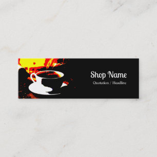 Coffee Shop Business Card