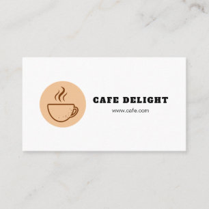 Coffee Shop Business Card