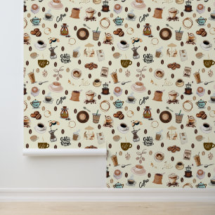 Coffee shop cafe cappuccino latte espresso  wallpaper