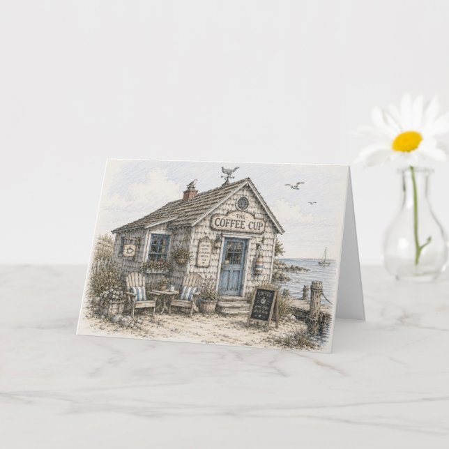 Coffee Shop Card (Small Plant)