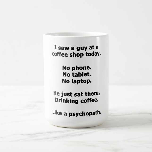 Coffee Shop Coffee Mug (Center)