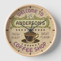 Coffee Shop Cup Beans Coffeehouse | Add Name