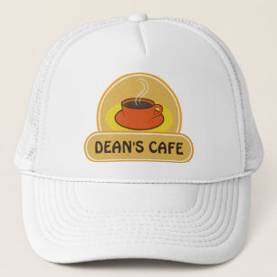 Coffee Shop Cup of Coffee Cafe Hat or Cap