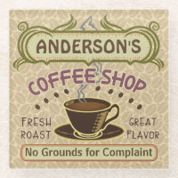 Coffee Shop Custom Name Beans Mug Personalised v2