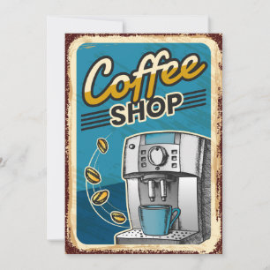 Coffee Shop Invitation