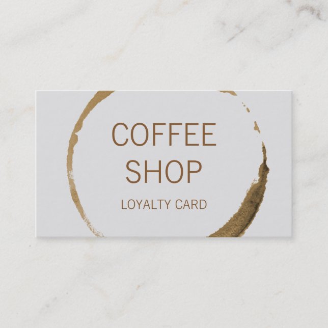 Coffee Shop Loyalty (Front)