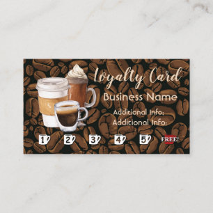 Coffee Shop Loyalty Card
