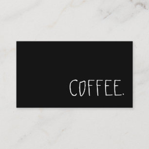 Coffee Shop Loyalty Simple Punch Sketchy Card
