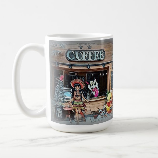 COFFEE SHOP MUG (Left)