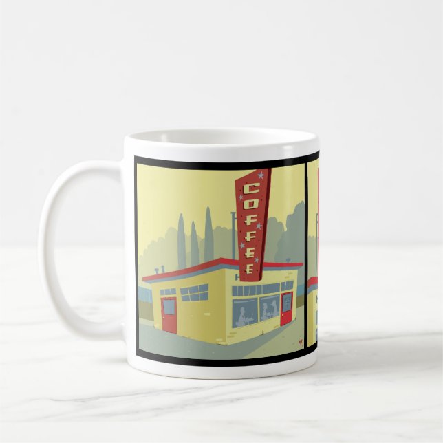 Coffee Shop Mug (Left)