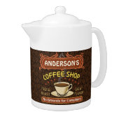 Coffee Shop Mug Create Your Own Custom Teapot (Right)