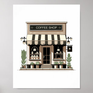 Coffee shop poster