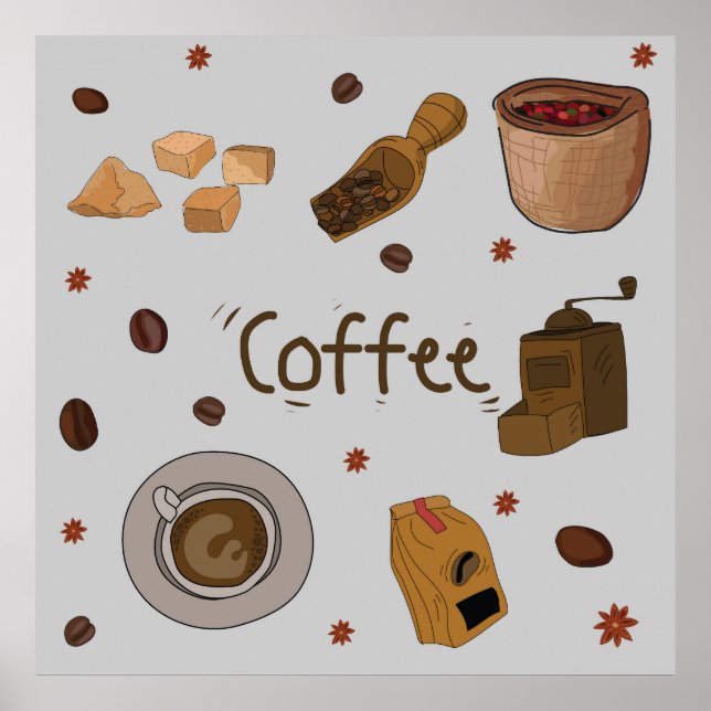 Coffee shop poster (Front)