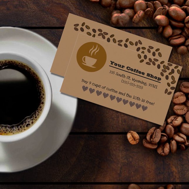 Coffee shop Punch cards  (Creator Uploaded)