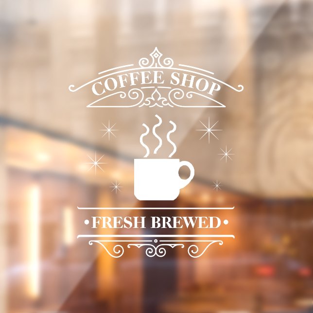 Coffee Shop Scrollwork Frame White ID875 (Sheet 2)