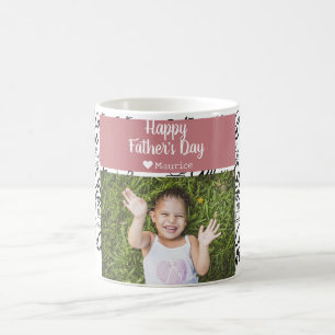 Coffee Simple Elegant Modern Fathers Day Photo Mug