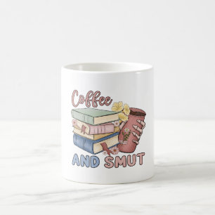 Coffee & Smut Books Nerdy Gifts Mug