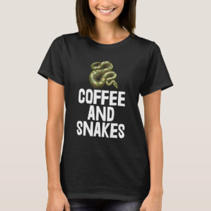 Coffee Snakes Python Slithering Tees Snake