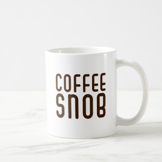 Coffee Snob. Mug (Right)