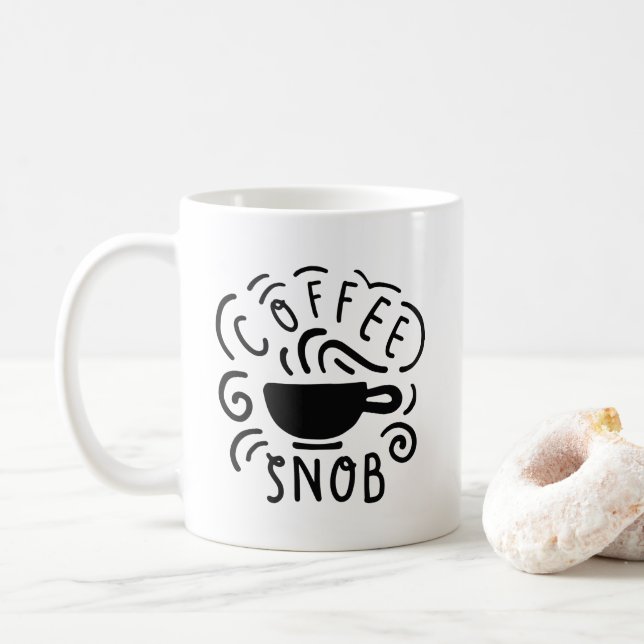 Coffee Snob Mug (With Donut)