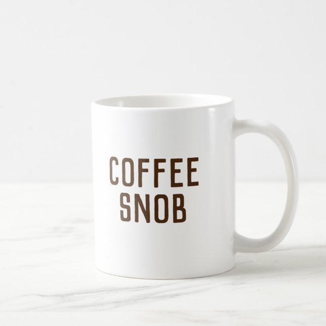 Coffee Snob Mug (Right)