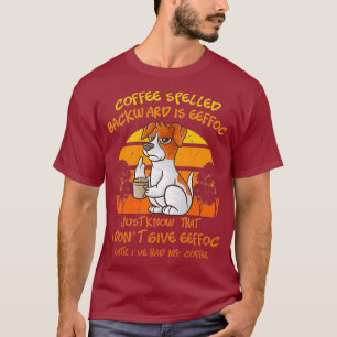 Coffee Spelled Backwards Is Eeffoc Funny Jack T-Shirt