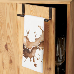 Coffee Spill Tea Towel