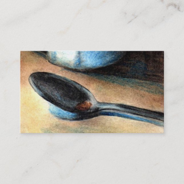 Coffee Spoon Business Card (Front)