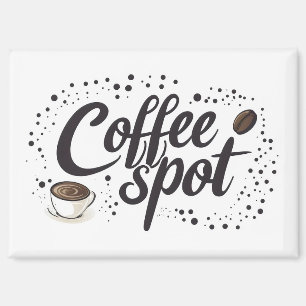 Coffee Spot Coffee Drink Magnet