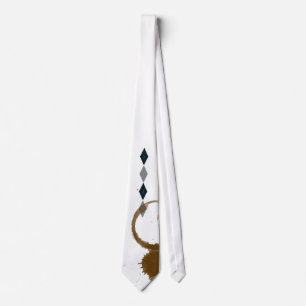 coffee stain tie