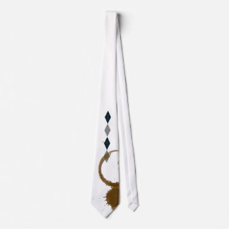 coffee stain tie