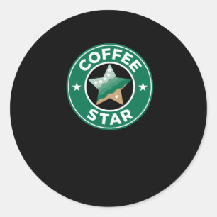 Coffee Star Sticker 
