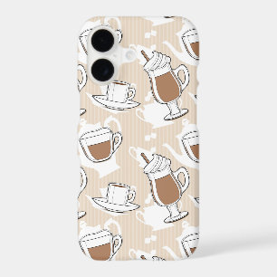 Coffee, sweet pattern