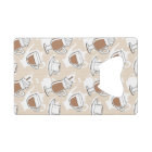 Coffee, sweet pattern