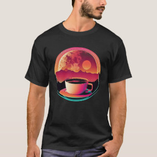 Coffee Synthwave 80s Retrowave Aesthetic 1 T-Shirt