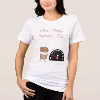Coffee T-Shirt Tri-Blend Shirt