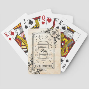 Coffee Tarot Card