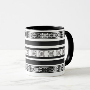 Coffee, Tea & Happiness Mug Custom Tibetan Desig