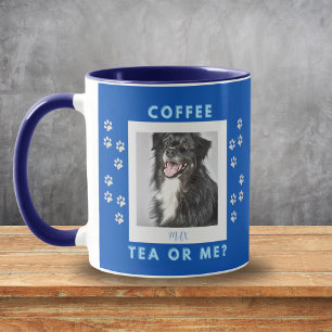 Coffee Tea Or Me Personalised Photo Mug